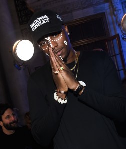 Young Paris Front Row and Party at Philipp Plein Fall 2017
