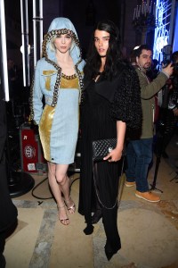 Coco Rocha, Crystal Renn Front Row and Party at Philipp Plein Fall 2017