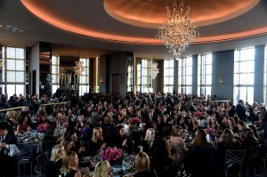 The atmosphere at the Playground Partners luncheon.