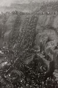 "Gold Mine, Serra Pelada, Brazil," by Sebastiao Salgado, 1986.