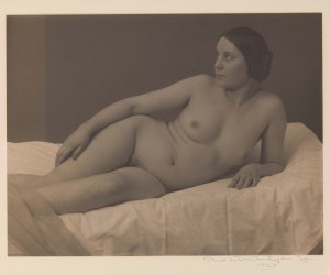 "Reclining Nude," by Paul Outerbridge, 1923.
