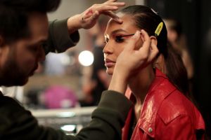Backstage at Prabal Gurung RTW Fall 2017