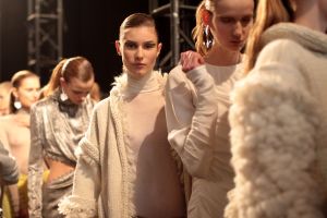 Backstage at Prabal Gurung RTW Fall 2017