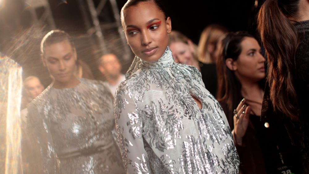 Backstage at Prabal Gurung RTW Fall 2017
