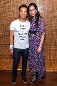 Prabal Gurung and Huma Abedin
