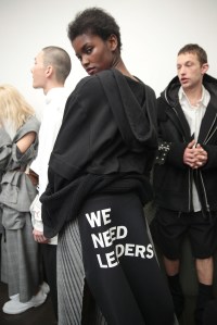 Backstage at Public School RTW Fall 2017