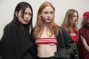 Backstage at Public School RTW Fall 2017