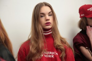 Backstage at Public School RTW Fall 2017