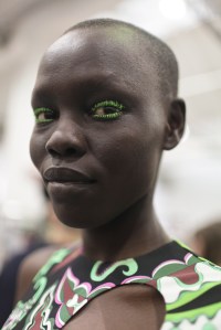 Backstage at Emilio Pucci RTW 2017