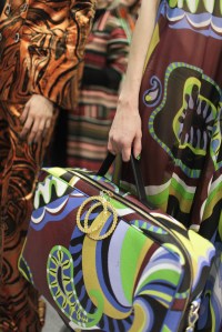 Backstage at Emilio Pucci RTW 2017