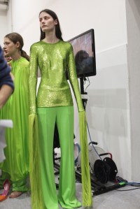 Backstage at Emilio Pucci RTW 2017