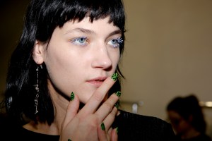 Backstage at Emilio Pucci RTW 2017