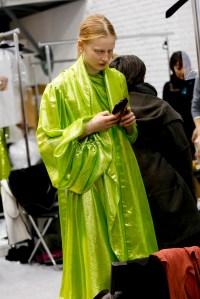 Backstage at Emilio Pucci RTW 2017