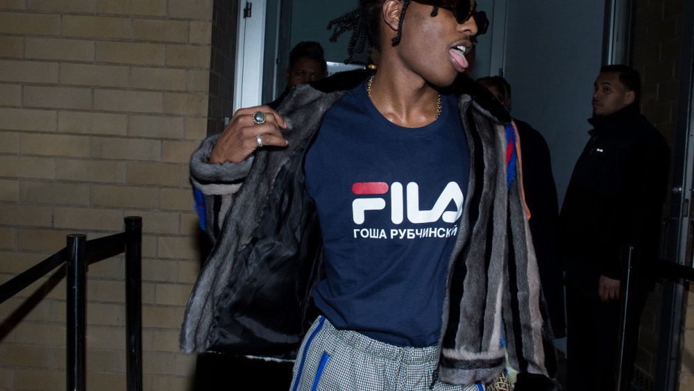 A$AP Rocky at Raf Simons
