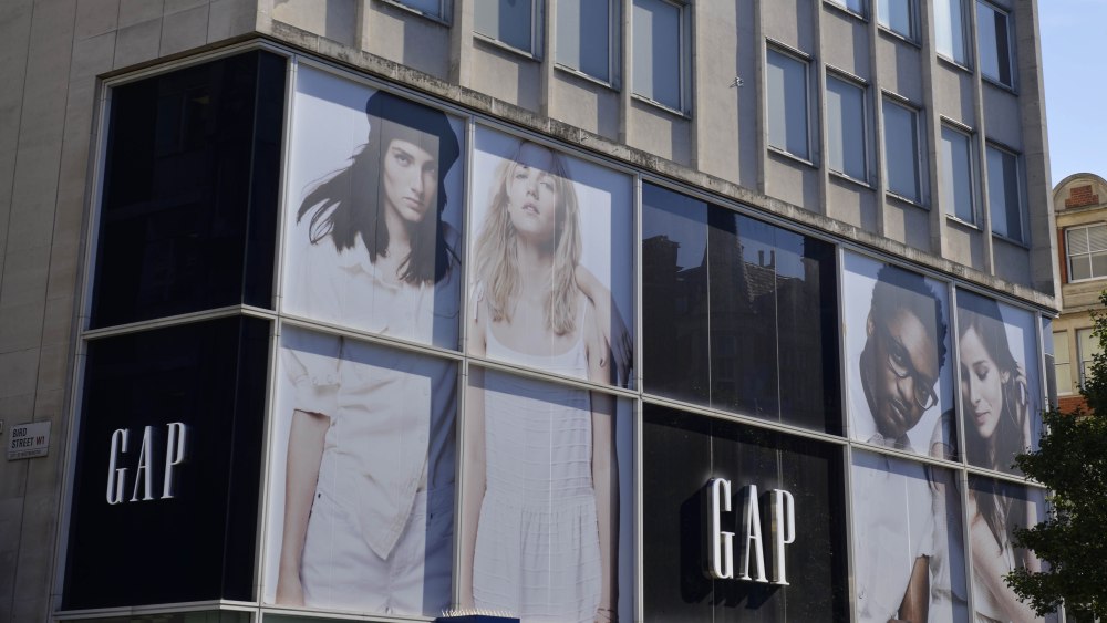 Gap store Oxford Street, London, England, BritainLondon, Britain - Jul 2014