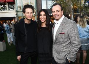 Uri Minkoff, Rebecca Minkoff and Rick Caruso