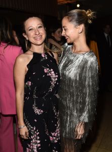 Jennifer Meyer and Nicole Richie Rachel Zoe Fall 2017 Presentation Front Row