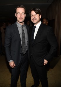James Van Der Beek and Rodger Berman Rachel Zoe Fall 2017 Presentation Front Row
