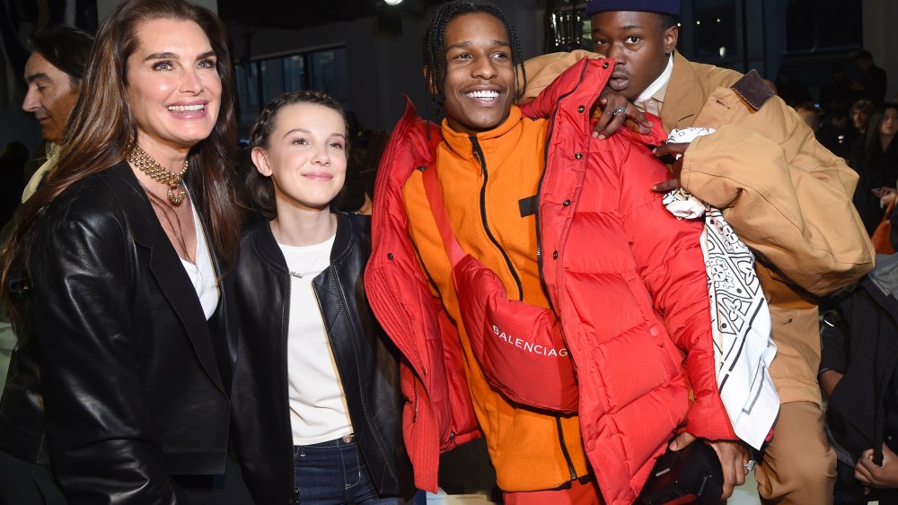 Front Row at Calvin Klein RTW Fall 2017