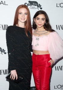 Annalise Basso and Rowan Blanchard Vanity Fair and L'Oreal Paris Celebrate Young Hollywood