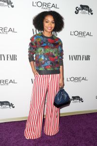 Yara Shahidi in Chanel Vanity Fair and L'Oreal Paris Celebrate Young Hollywood