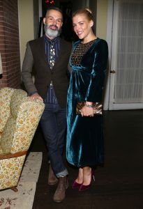 Marc Silverstein and Busy Philipps Gemfields Oscars Cocktail Party