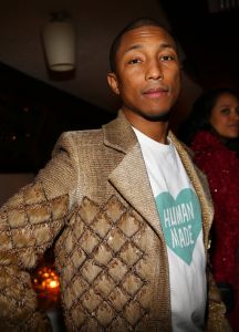 Pharrell WilliamsChanel Charles Finch pre-Oscar dinner