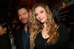 Harry Connick Jr. and Georgia Tatum ConnickChanel Charles Finch pre-Oscar dinner