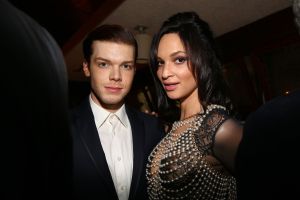 Cameron Monaghan and Ruby ModineChanel Charles Finch pre-Oscar dinner