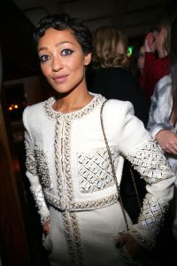 Ruth NeggaChanel Charles Finch pre-Oscar dinner