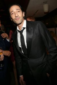 Adrien Brody Chanel Charles Finch pre-Oscar dinner