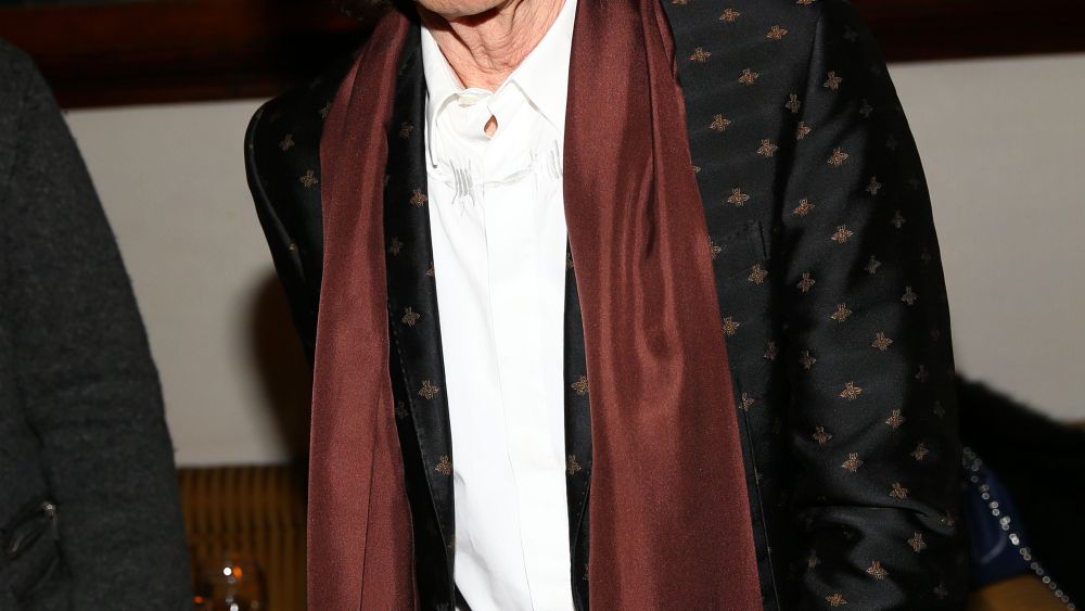 Mick JaggerChanel Charles Finch pre-Oscar dinner