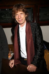 Mick JaggerChanel Charles Finch pre-Oscar dinner