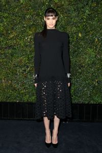 Sofia Boutella Chanel Charles Finch pre-Oscars dinner