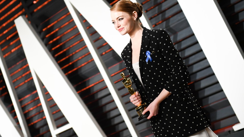 Emma Stone Vanity Fair Oscar Party, Los Angeles, USA - 26 Feb 2017