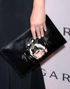 givenchy bag with rotweiler dog