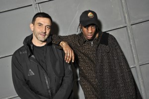 Riccardo Tisci and A$AP Rocky at the Givenchy Fall 2016 show