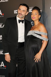 Riccardo Tisci and Alicia Keys