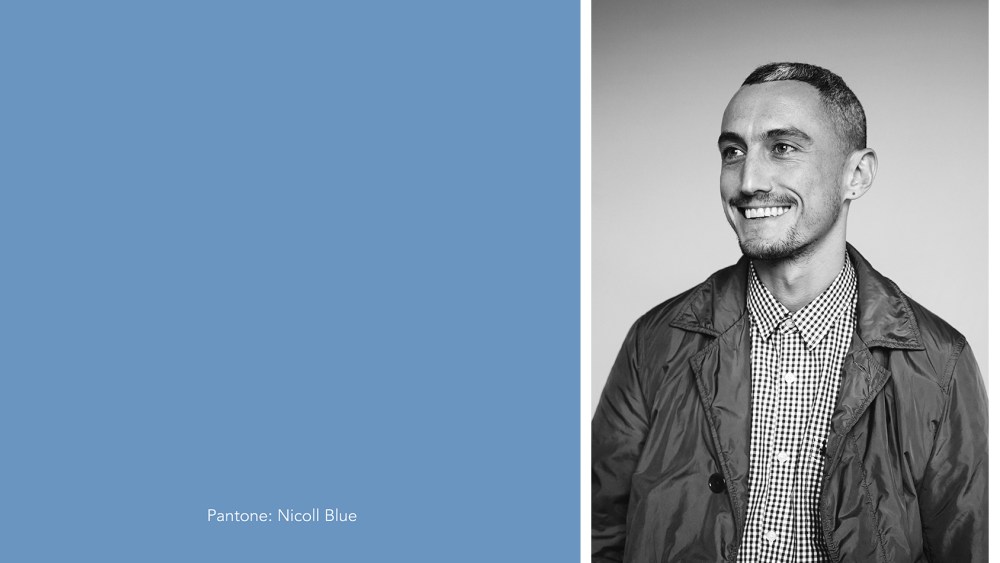 Pantone's Nicoll Blue