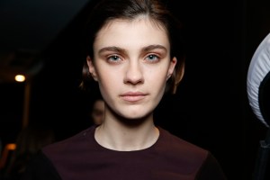 Backstage at Salvatore Ferragamo RTW Fall 2017