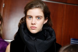 Backstage at Salvatore Ferragamo RTW Fall 2017