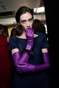 Backstage at Salvatore Ferragamo RTW Fall 2017
