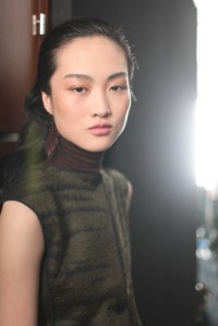 Backstage at Salvatore Ferragamo RTW Fall 2017