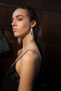 Backstage at Salvatore Ferragamo RTW Fall 2017