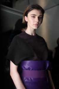 Backstage at Salvatore Ferragamo RTW Fall 2017