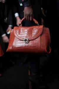 Backstage at Salvatore Ferragamo RTW Fall 2017