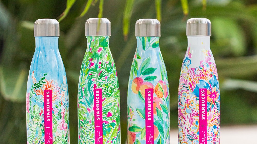Lilly Pulitzer Teams Up with Starbucks and S'well for Exclusive Bottles