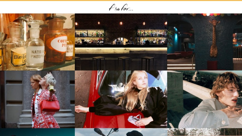 A screenshot from the Fisfor site