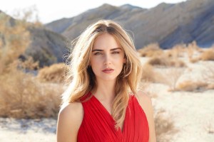 Chiara Ferragni  shot a video in California’s Anza Borrego Desert for SKII and National Geographic's global campaign, Face the Wild Face the Camera Extreme Expeditions.