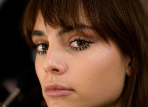 Backstage at Tadashi Shoji RTW Fall 2017